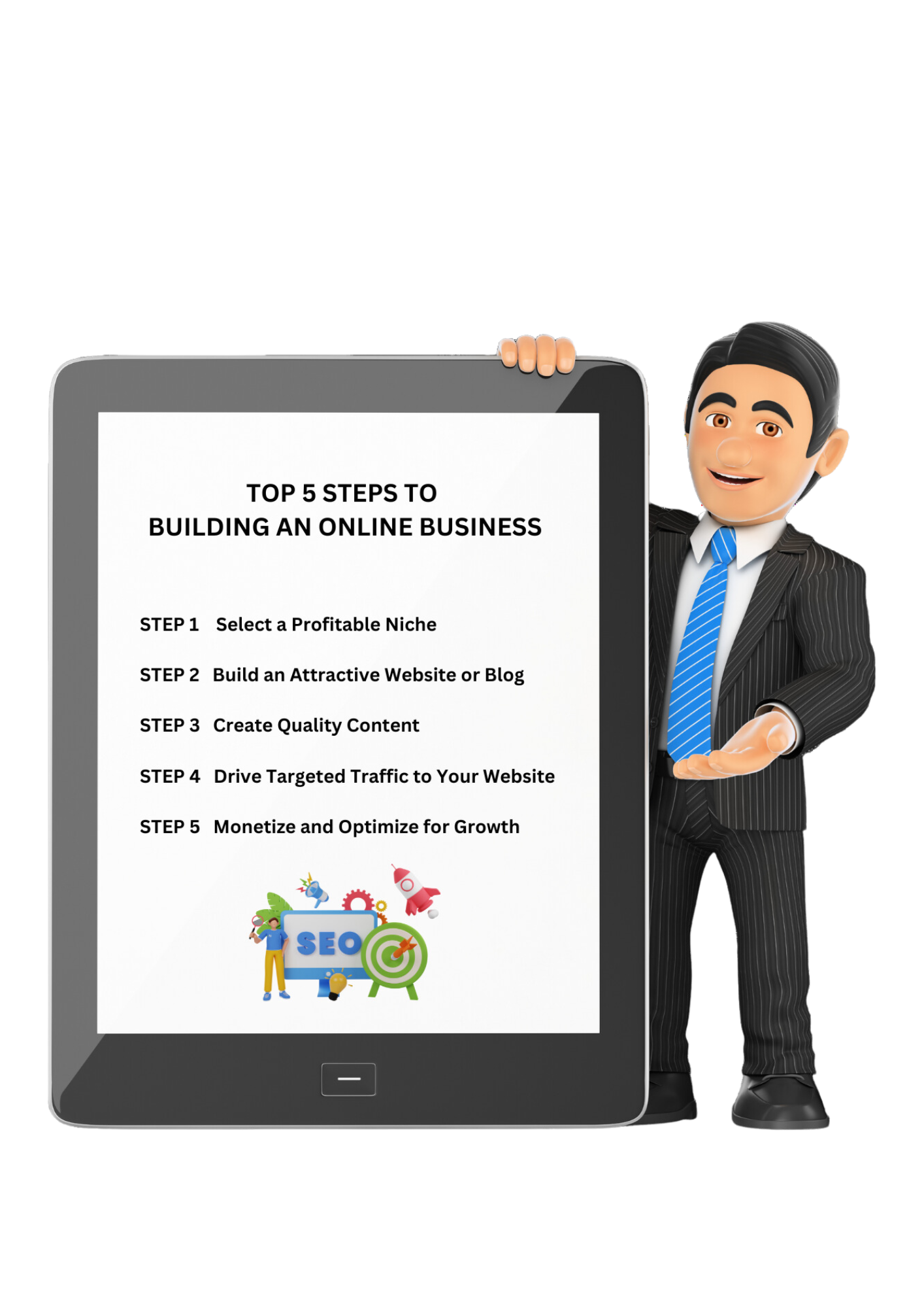 5 steps to building an online business